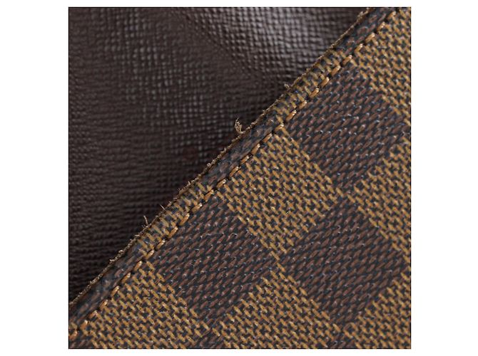 Louis Vuitton Marrone Damier Ebene Musette Tango Long Strap - vista 12