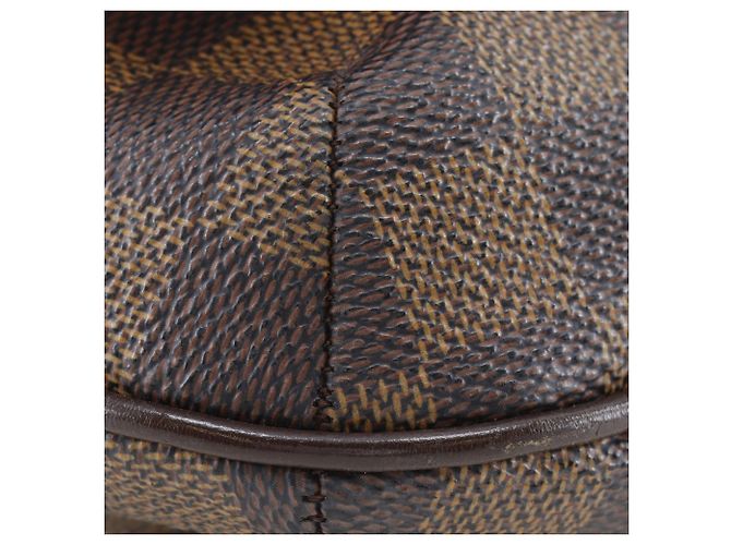 Louis Vuitton Marrone Damier Ebene Musette Tango Long Strap - vista 14