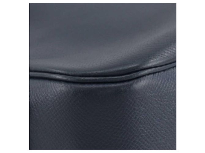 Hermès Blue Courchevel Tsako Blau Marineblau - Ansicht 7