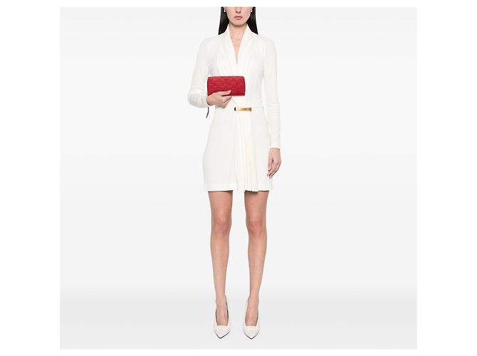 Carteira Zippy Long Monogram Empreinte vermelha Louis Vuitton Vermelho - vista 6