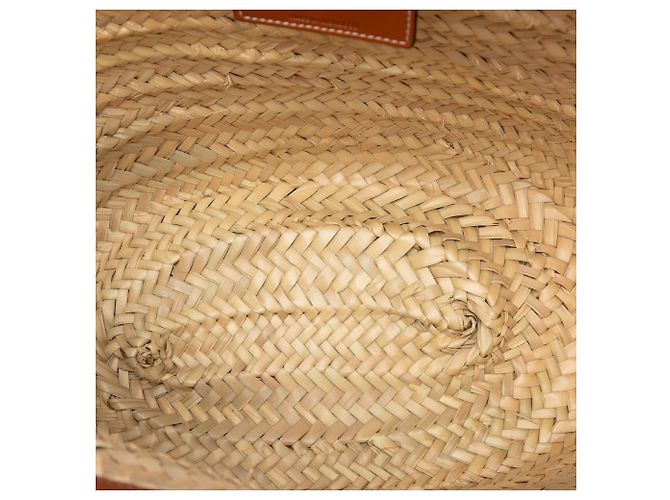 Céline Celine Beige Large Raffia Classic Studded Panier Tote - Ansicht 4