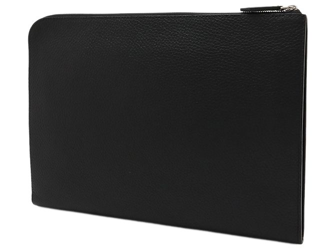 Louis Vuitton Pochette Jour GM en cuir Taurillon noir avec monogramme Initials Circle - vue 2