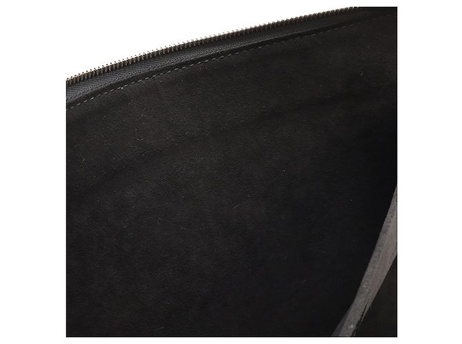 Louis Vuitton Pochette Jour GM en cuir Taurillon noir avec monogramme Initials Circle - vue 4