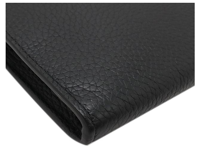 Louis Vuitton Pochette Jour GM en cuir Taurillon noir avec monogramme Initials Circle - vue 7