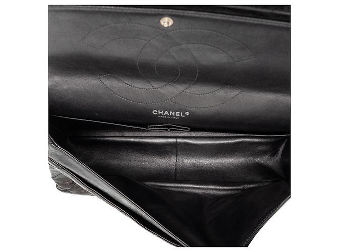 Chanel Black Quilted Aged Calfskin Reissue 2.55 Double Flap 228 Negro - vista 4