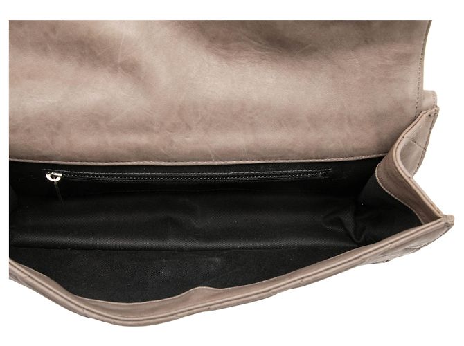 Chanel Brown Paris Byzance Jumbo Washed Lambskin Take Away Flap Braun - Ansicht 4
