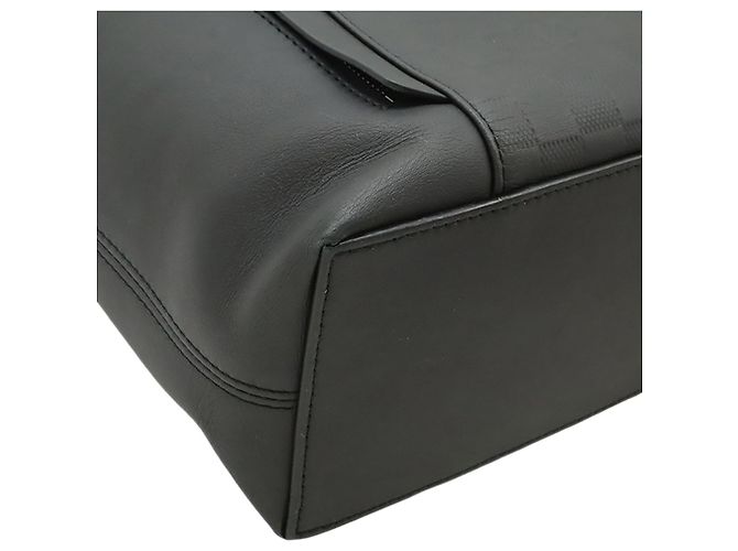 Louis Vuitton Cabas Voyage Damier Infini Nero - vista 7