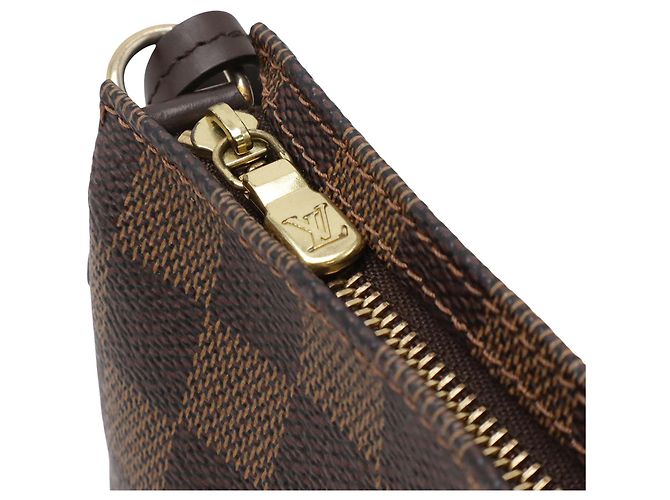 Louis Vuitton Marrone Damier Ebene Navona - vista 5