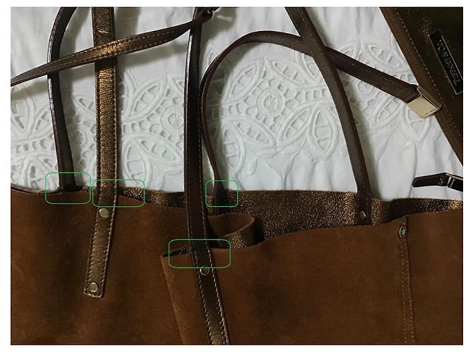 Bolso Tote Reversible Tiffany & Co. con Estuche Castaño - vista 6