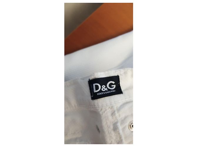 Dolce & Gabbana Pantalones blancos D&G - vista 2
