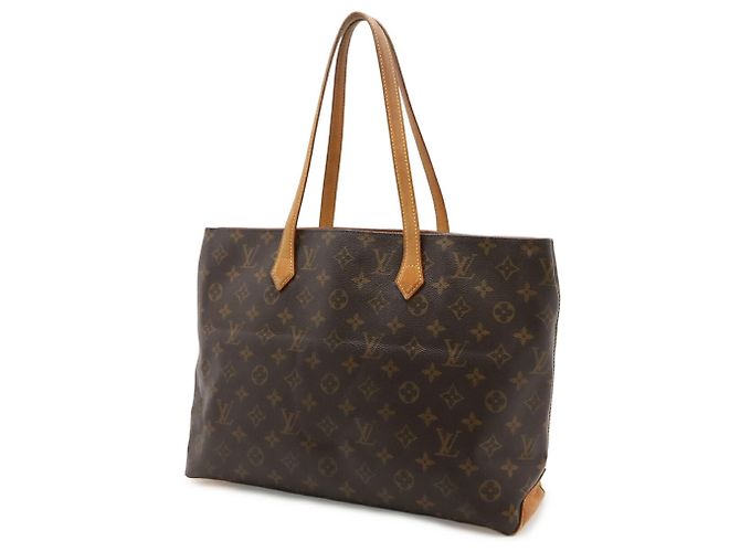 Borsa Tote Louis Vuitton Monogram Wilshire MM Marrone - vista 3