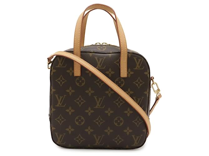 Borsa Louis Vuitton Monogram Spontini Marrone - vista 2
