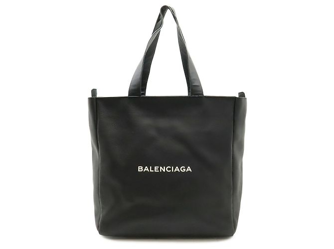 Borsa Tote Large Balenciaga Everyday Nero - vista 2