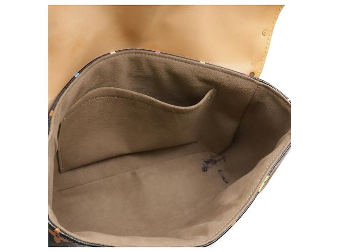 Borsa a Spalla Louis Vuitton Monogram Sologne Nero - vista 7