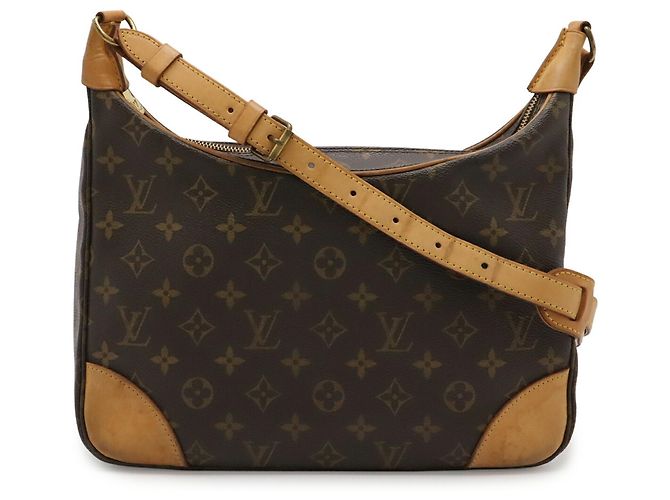 Borsa a Spalla Louis Vuitton Monogram Boulogne Marrone - vista 2