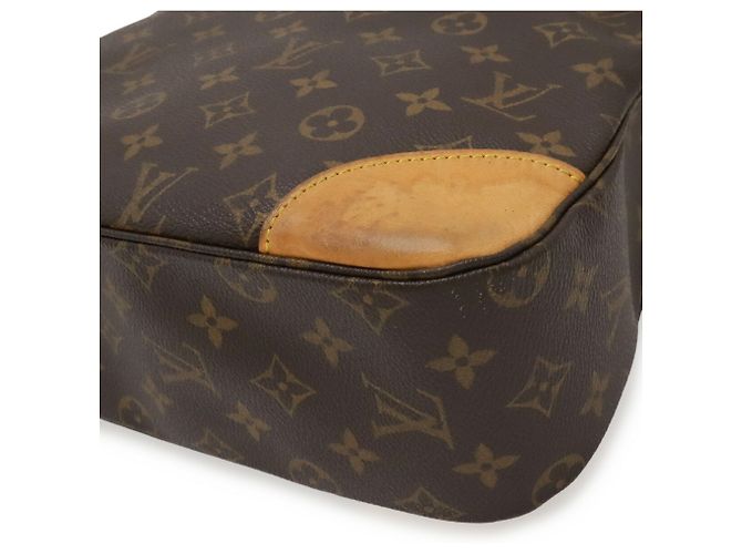 Borsa a Spalla Louis Vuitton Monogram Boulogne Marrone - vista 4