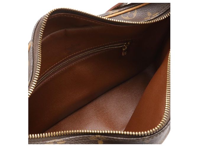 Borsa a Spalla Louis Vuitton Monogram Boulogne Marrone - vista 7