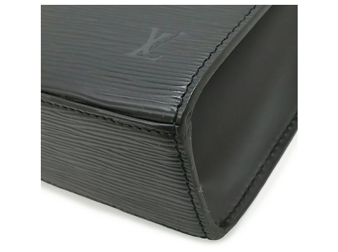 Borsa Louis Vuitton Epi Malesherbes Nero - vista 4