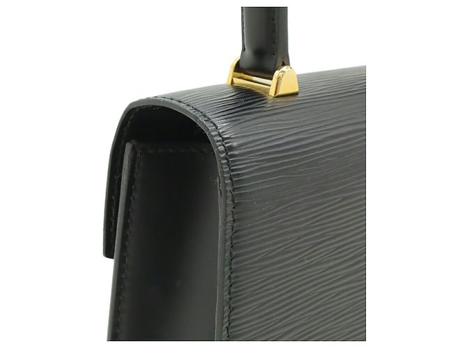 Borsa Louis Vuitton Epi Malesherbes Nero - vista 5