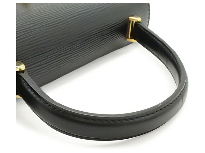 Borsa Louis Vuitton Epi Malesherbes Nero - vista 6