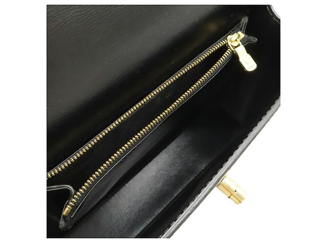 Borsa Louis Vuitton Epi Malesherbes Nero - vista 8