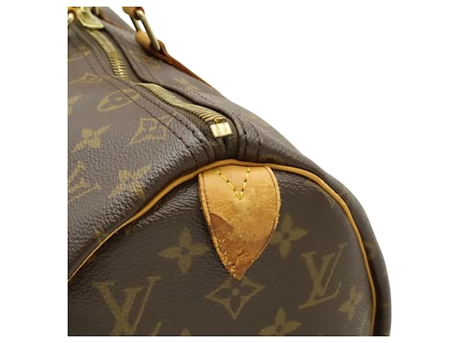 Borsa Boston Louis Vuitton Monogram Keepall 45 Marrone - vista 8