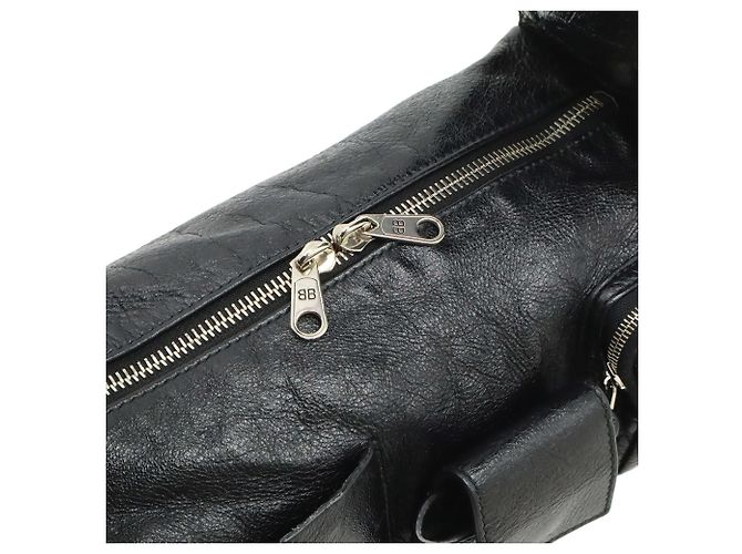 Borsa a Spalla Balenciaga Superbusy XS Nero - vista 6