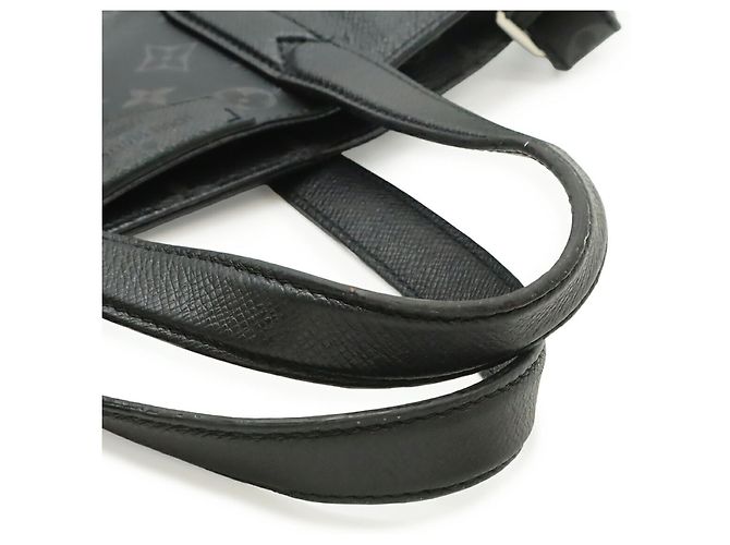 Borsa City Tote Monogram Eclipse Louis Vuitton Nero - vista 5