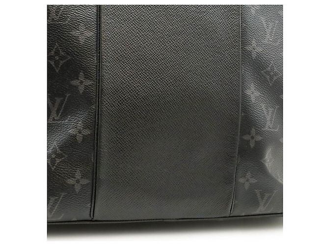 Borsa City Tote Monogram Eclipse Louis Vuitton Nero - vista 8