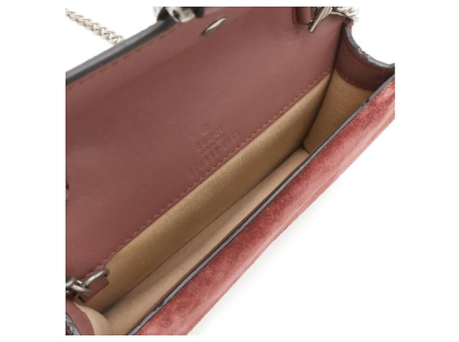 Borsa a tracolla Gucci Dionysus GG Blooms Super Chain Rosa Multicolore Beige - vista 6
