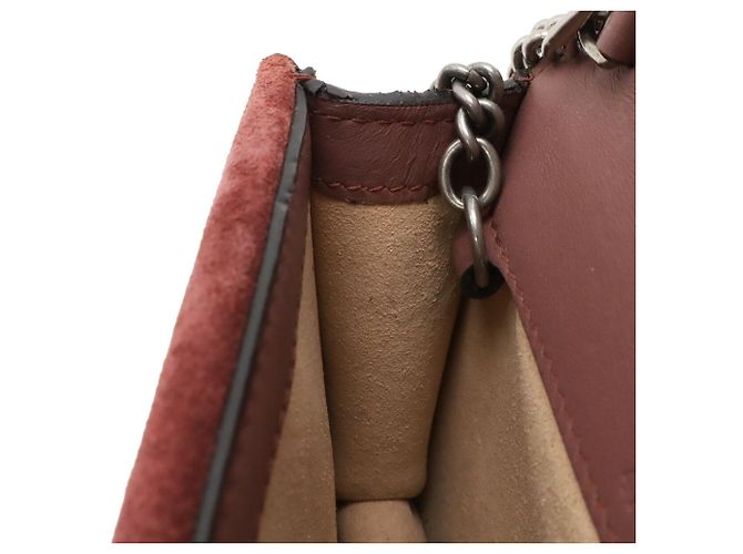 Borsa a tracolla Gucci Dionysus GG Blooms Super Chain Rosa Multicolore Beige - vista 7