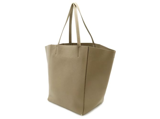 Céline Bolsa Tote Celine Cabas Phantom Medium com cinto Cinza - vista 3