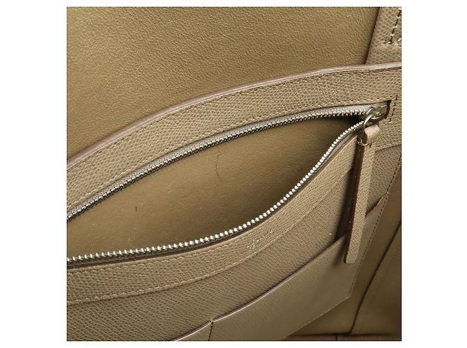 Céline Bolsa Tote Celine Cabas Phantom Medium com cinto Cinza - vista 7