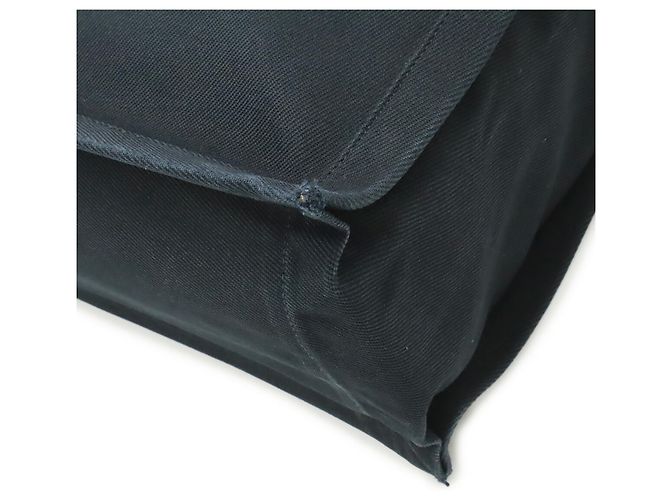 Yves Saint Laurent RIVE GAUCHE Cabas Tote Bag Nero - vista 4