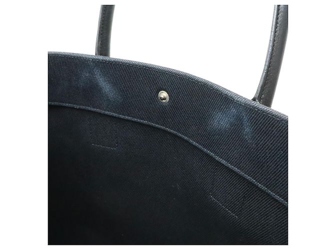 Yves Saint Laurent RIVE GAUCHE Cabas Tote Bag Nero - vista 7