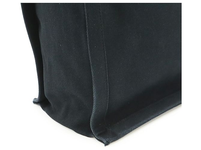 Yves Saint Laurent RIVE GAUCHE Cabas Tote Bag Nero - vista 9