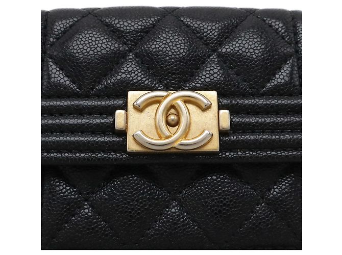 Cartera Chanel Boy Chanel Matelassé Small Flap Negro - vista 5