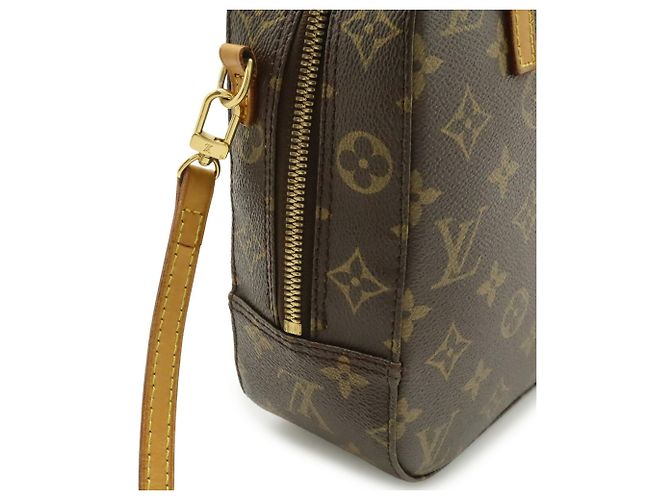 Borsa a mano e borsa a tracolla Louis Vuitton Monogram Spontini Marrone Bianco Monogramma - vista 5