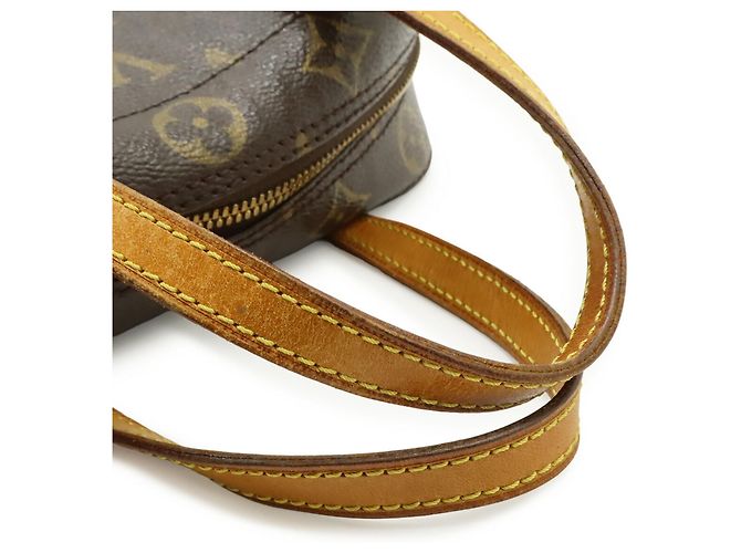 Borsa a mano e borsa a tracolla Louis Vuitton Monogram Spontini Marrone Bianco Monogramma - vista 7