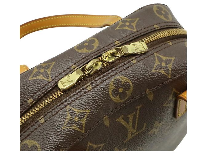 Borsa a mano e borsa a tracolla Louis Vuitton Monogram Spontini Marrone Bianco Monogramma - vista 8