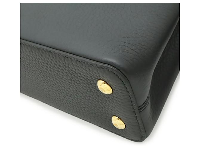 Borsa Louis Vuitton Capucines Mini Nero - vista 4