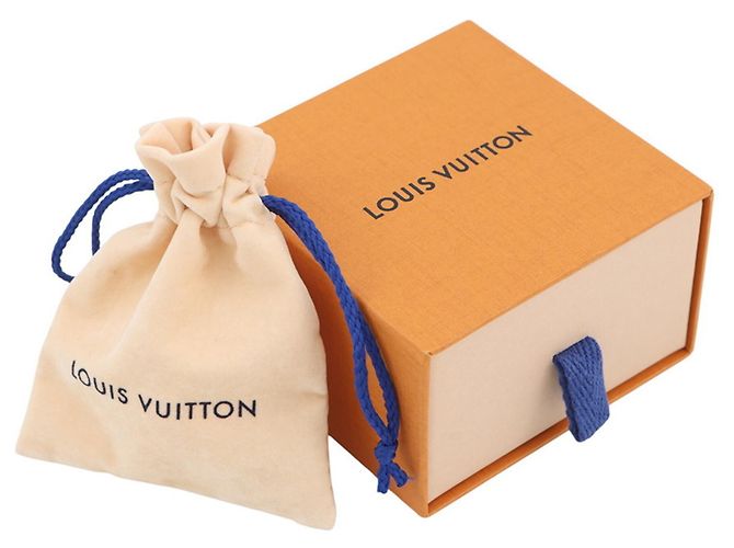 Louis Vuitton Traveler Stamps Siegelring aus Metall Schwarz Silber - Ansicht 10