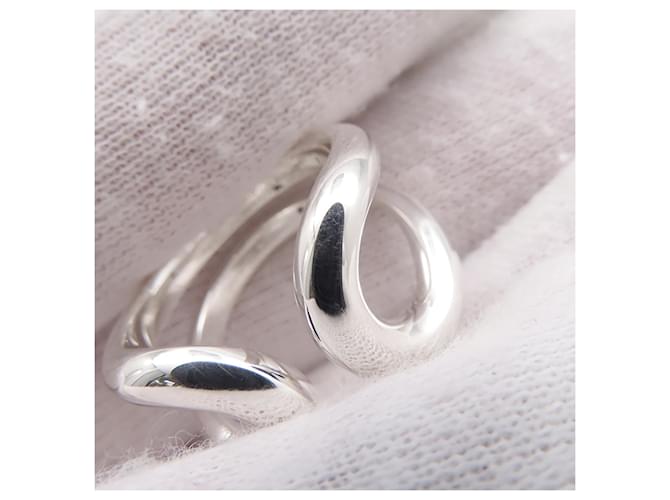 Ring Hermès Anello Lima PM Silver Band Hermes Argento - vista 5