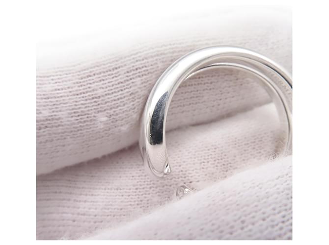 Ring Hermès Anello Lima PM Silver Band Hermes Argento - vista 6