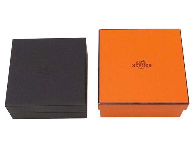 Hermès Orecchini Hermes Chaine d'Ancre Punk Anchor in argento SV925 - vista 11