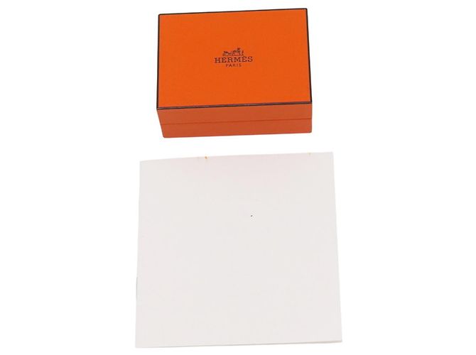 Hermès Pulsera charm Hermes Ex-Libris PM Plata Dorado - vista 10