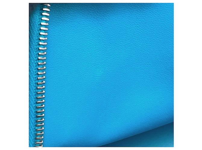 Hermès Borsa Hermes Bolide 1923 Mini in Blue Zanzibar Blu chiaro - vista 12