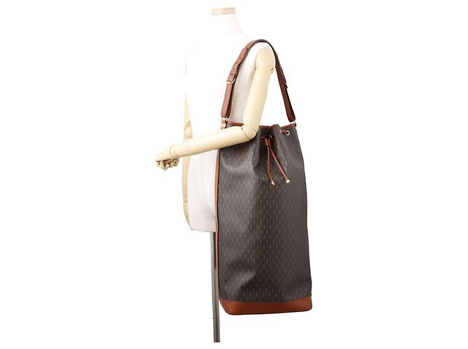 Borsa a tracolla Yves Saint Laurent Paris Marrone - vista 4