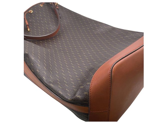 Borsa a tracolla Yves Saint Laurent Paris Marrone - vista 7