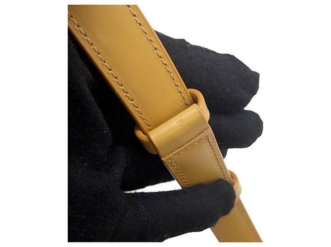 Borsa a mano Mini Voltaire Yves Saint Laurent Giallo - vista 11